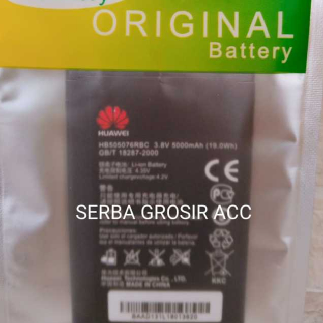 Baterai Huawei Lua - U22 C8815 U20 Y600 Y610. HB505076RBC Baterai Dijamin Bagus bosku.