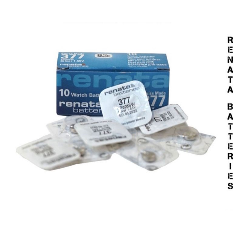 KODE P43H Baterai Renata SR626SW Renata 377 original