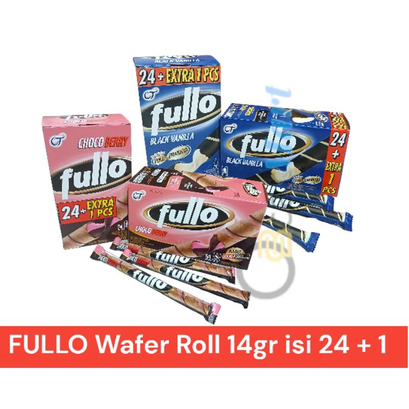 

Depo Wafer Roll FULLO 1 dus 14gr isi 24 + BONUS 1