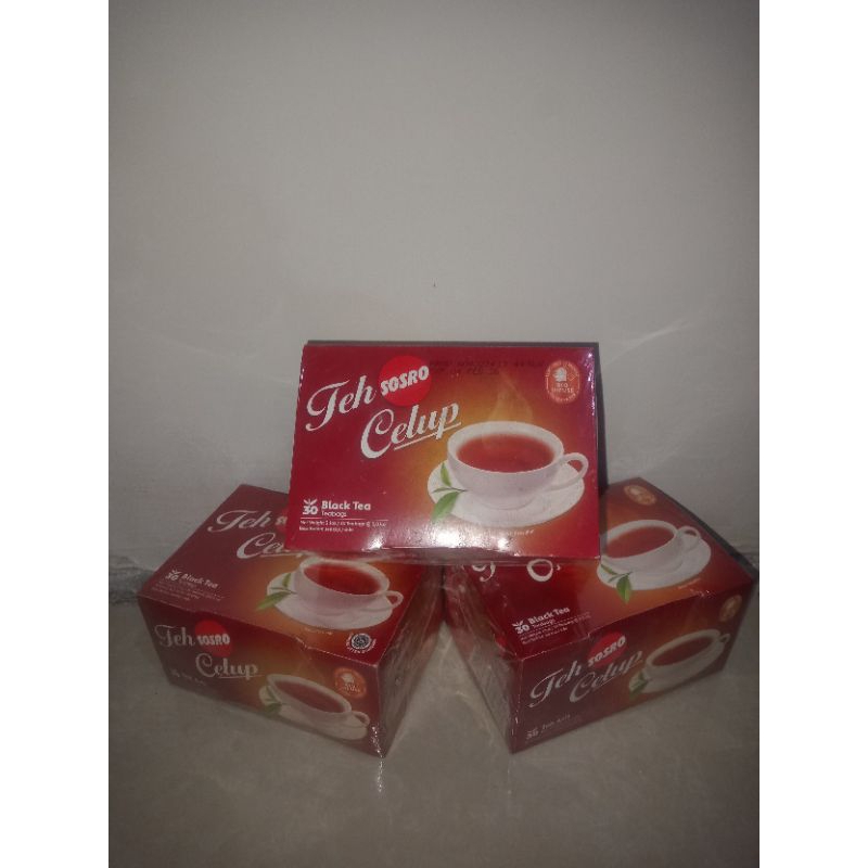 

[Sosro] Teh Sosro Celup isi 30