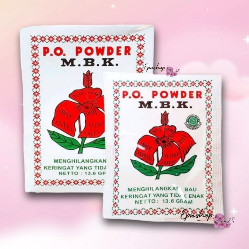 BPOM MBK BEDAK KETIAK / BEDAK UNTUK BAU BADAN