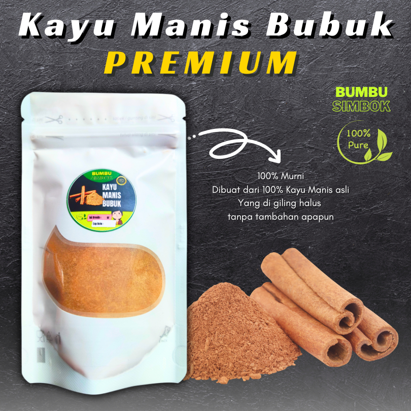 

BumbuSimbok - Kayu Manis Bubuk Murni Murah Hemat Gratis Ongkir