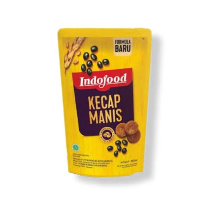 

Indofood kecap manis refil 520ml