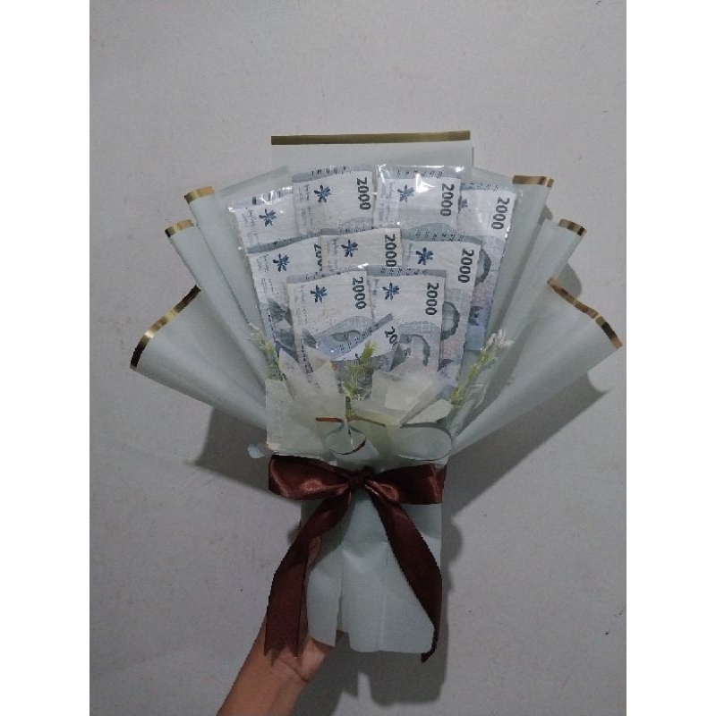 Buket uang 2000an 10lembar