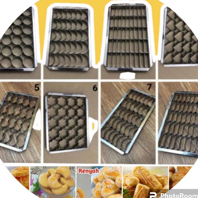 Pilihan cetakan kue kering kastenggel  cetakan kue putri salju  cetakan kue kering lebaran