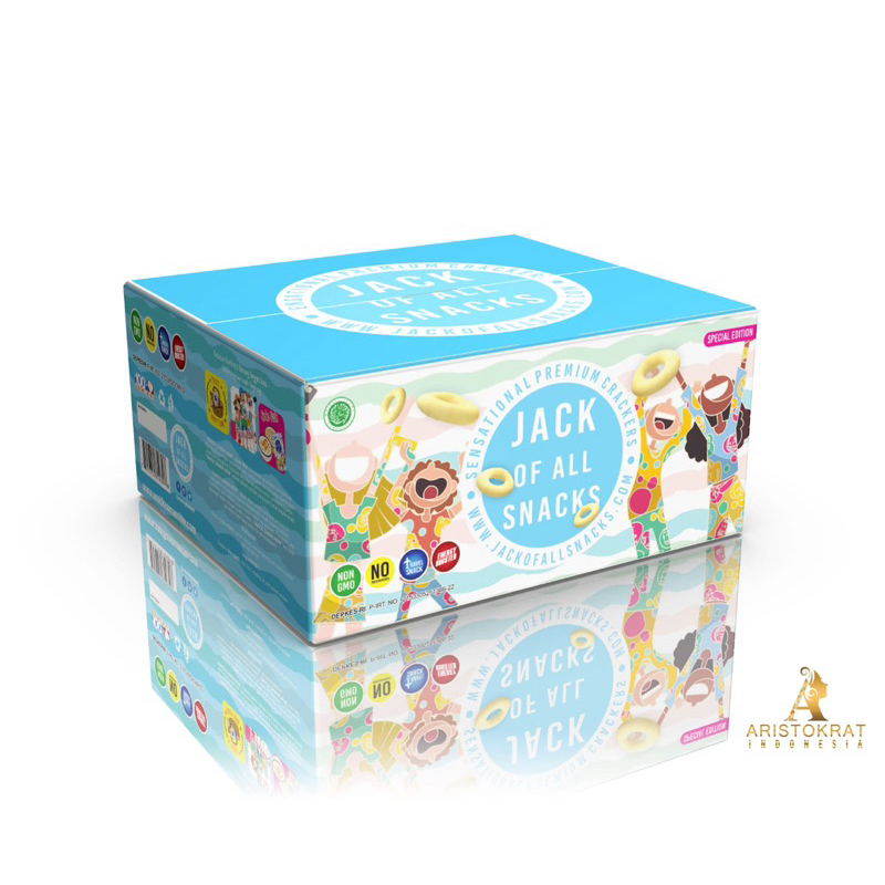 

Jack Of All Snacks 1 Karton 24 pcs || Snacks Lebih Sehat Tanpa Pengawet || Snacks Viral