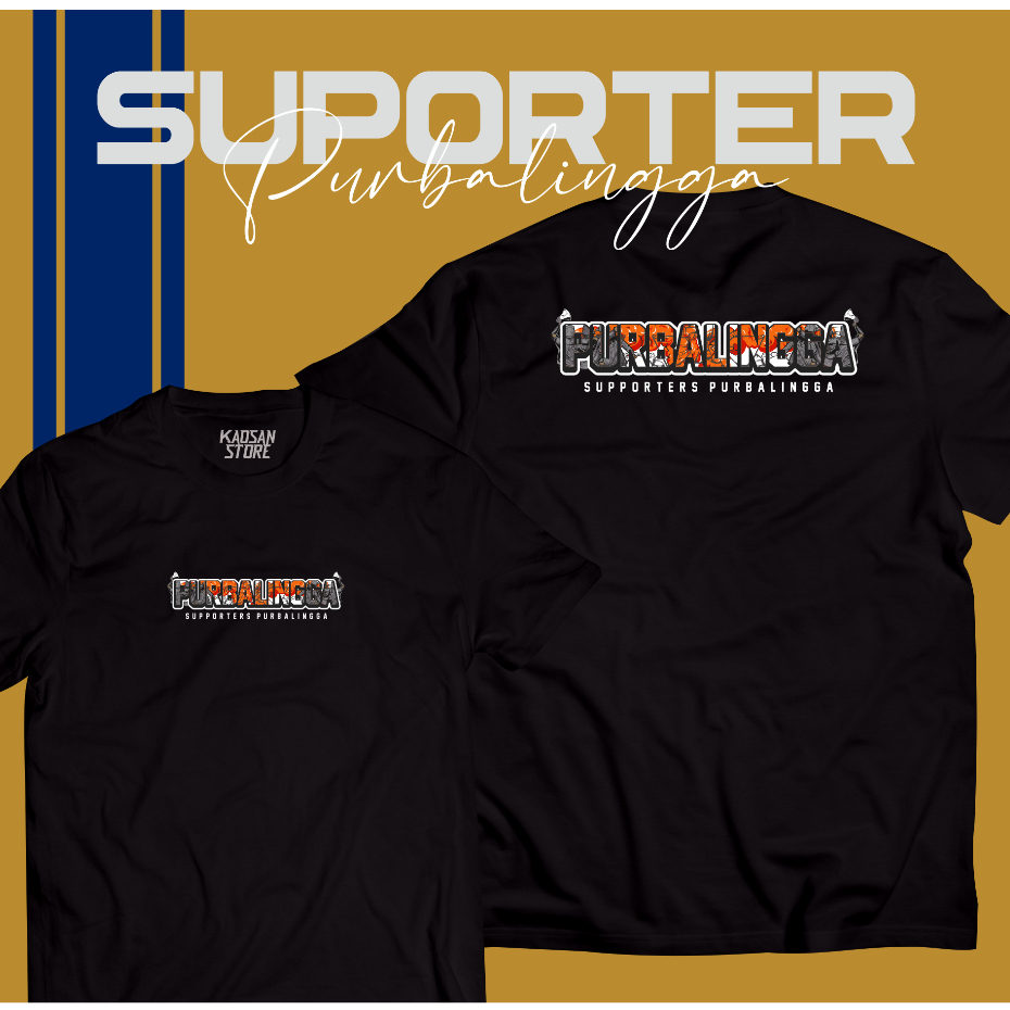 Kaos Suporter Purbalingga Tshirt Supporters Purbalingga