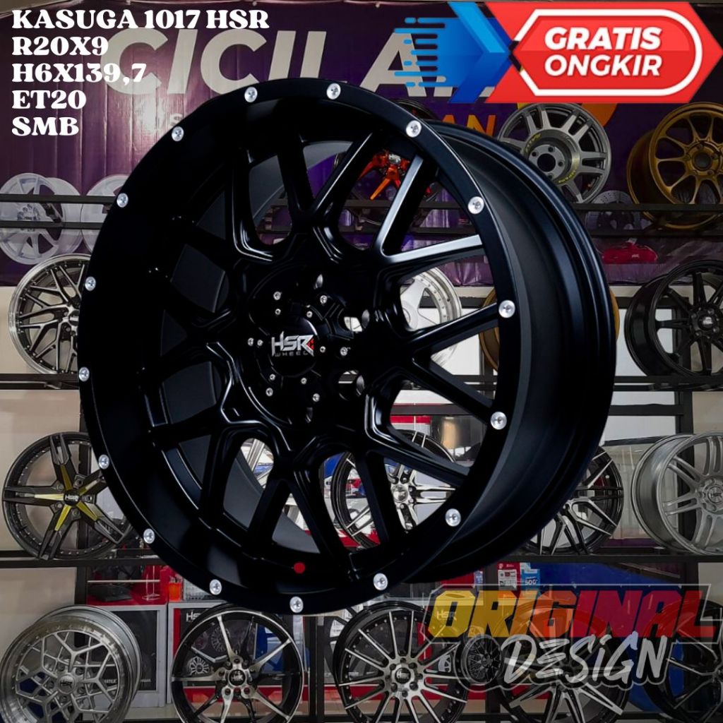 Velg Mobil Pajero , Fortuner , Hilux , Strada , HSR KASUGA RING 20 R20