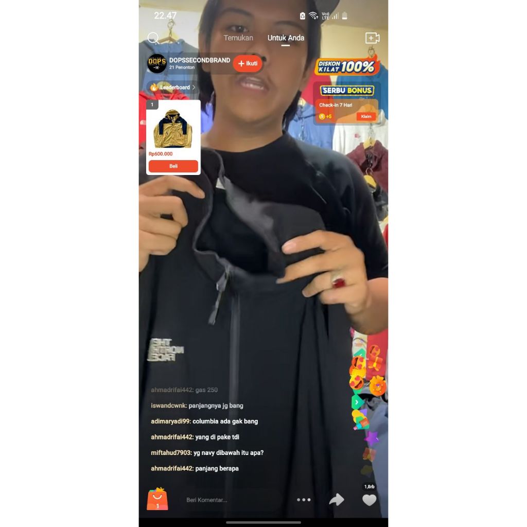 TRACKTOP TNF