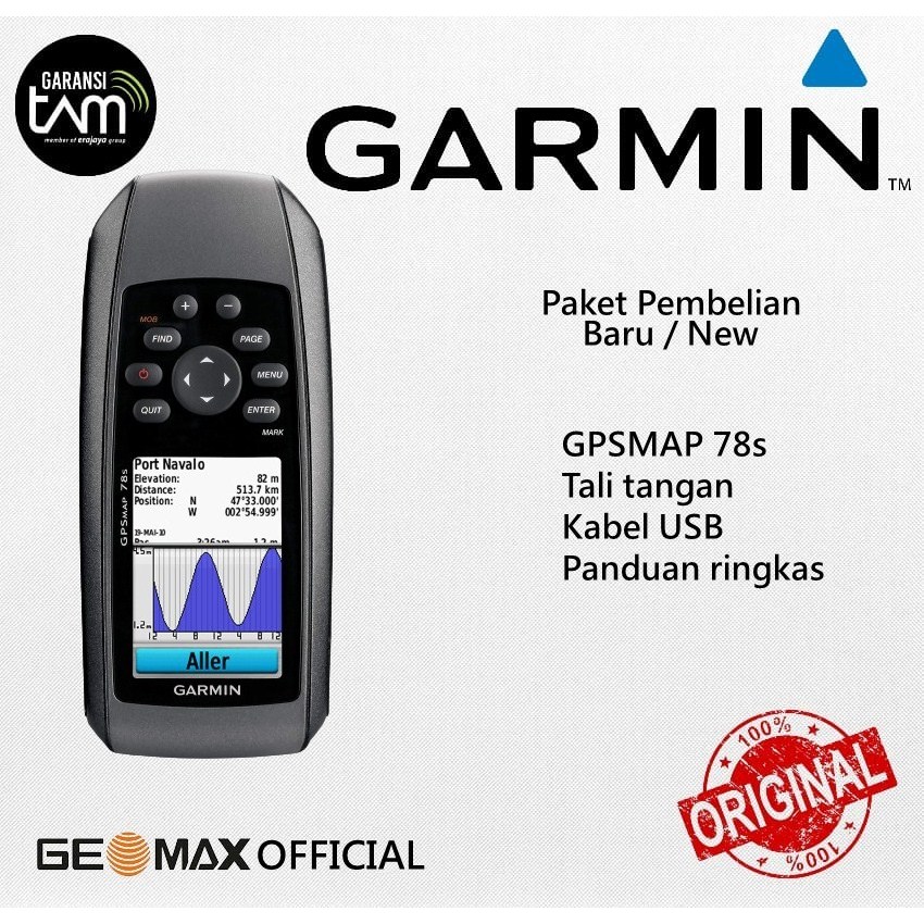 Gps Garmin 78s Baru / Gps Garmin 78s New