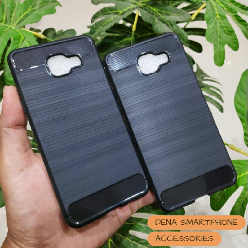 Soft Case Samsung A5 2016 SM-A510 Hitam Carbon
