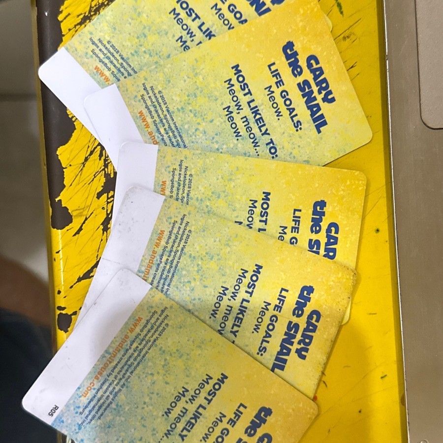 KARTU TIMEZONE GARY SPONGEBOB