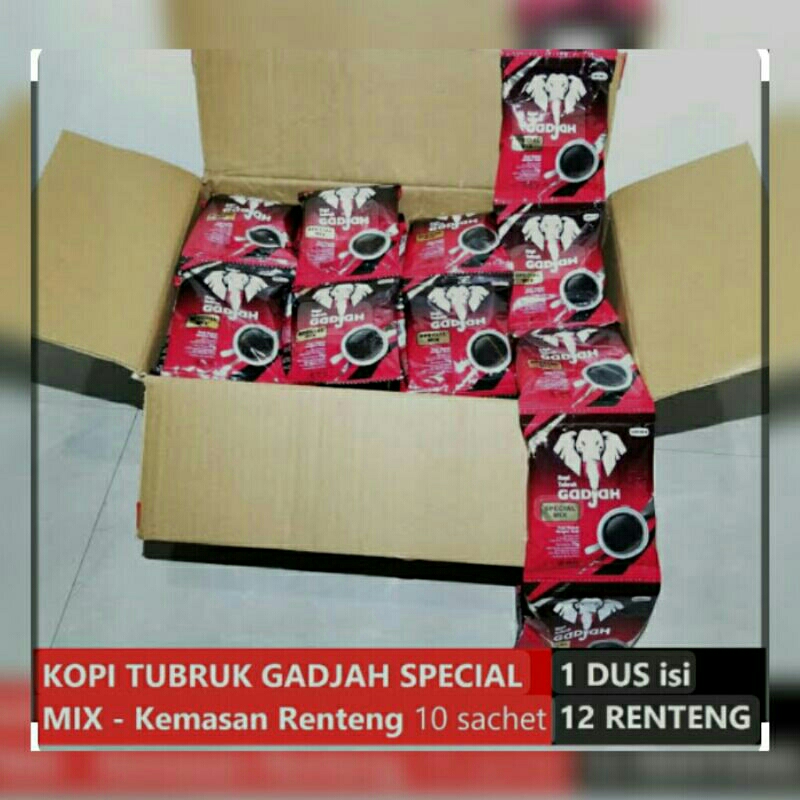 

Kopi Gadjah Special Mix 1 Dus