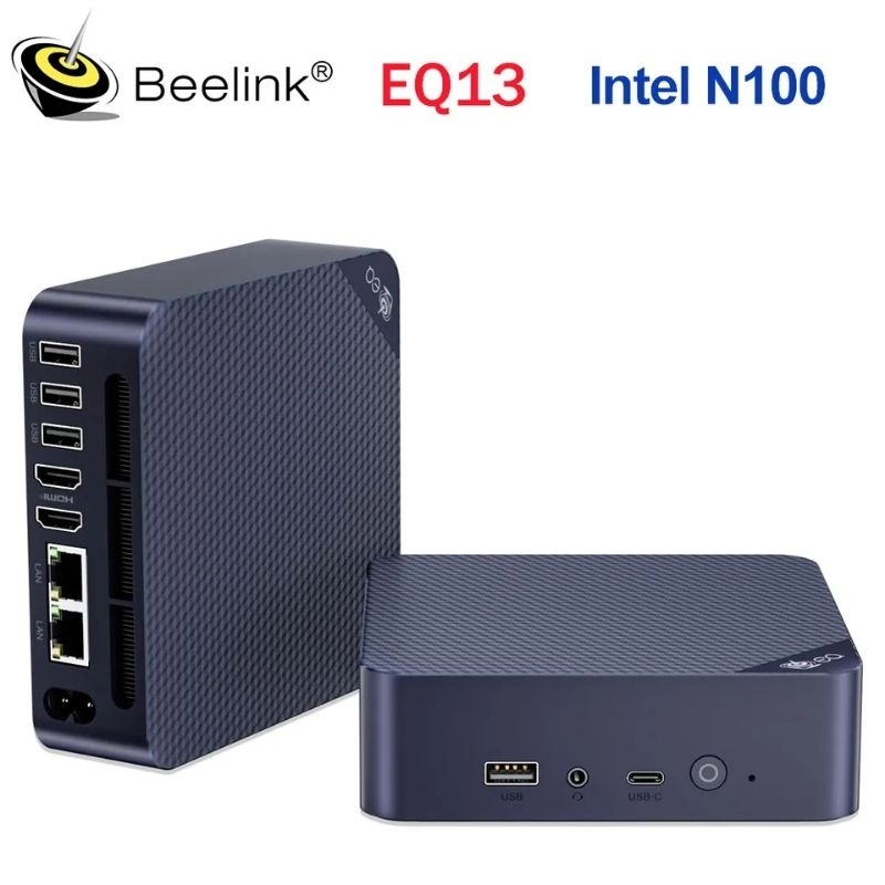 Mini Pc Beelink EQ13 Intel Alder Lake N100 16/500GB Dual HDMI & Dual RJ45