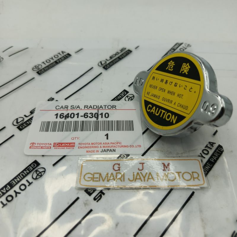 TUTUP RADIATOR TOYOTA KIJANG SUPER 16401-63010