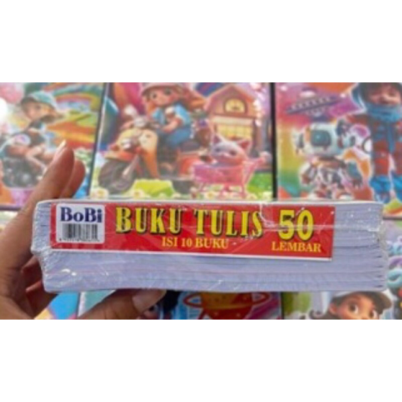 

BUKU TULIS BOBI ISI 50 LEMBAR