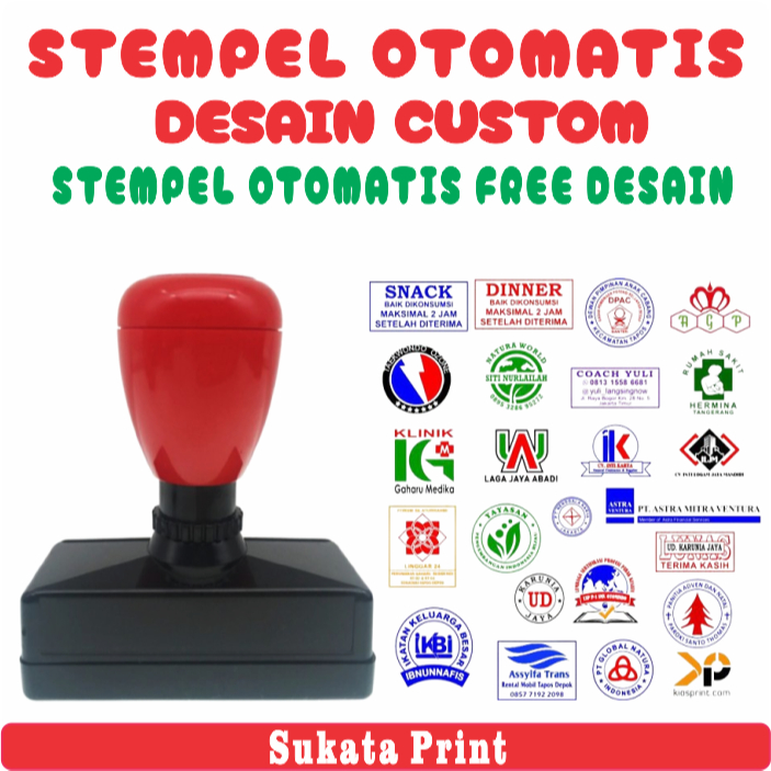 

Stempel otomatis - stempel toko - stempel perusahaan Bisa custom