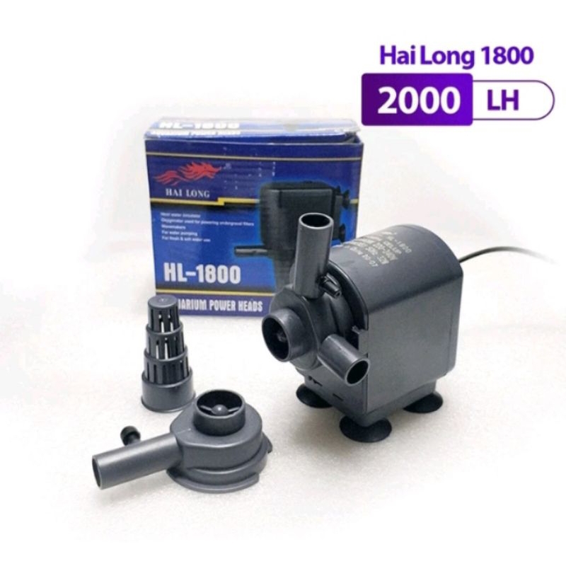 HAI LONG HL - 1800/MESIN POMPA CELUP AQUARIUM/KOLAM AQUASCAPE HL-1800