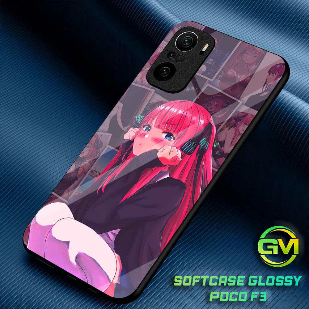 [GM31] Softcase Glossy Poco F3 Casing Kesing Mika Pelindung Hp Case Xiaomi Poco f3 Kilau Kaca Karet 