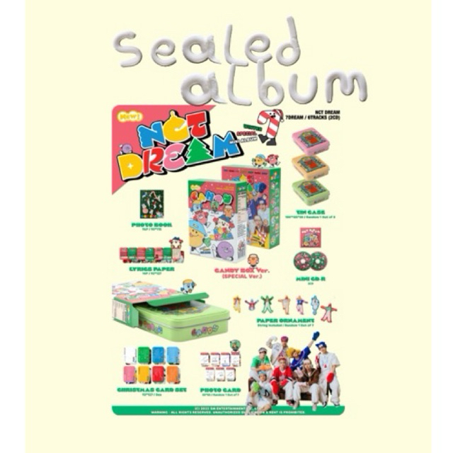 NCT DREAM SPECIAL WINTER ALBUM - "Candy" Special Version