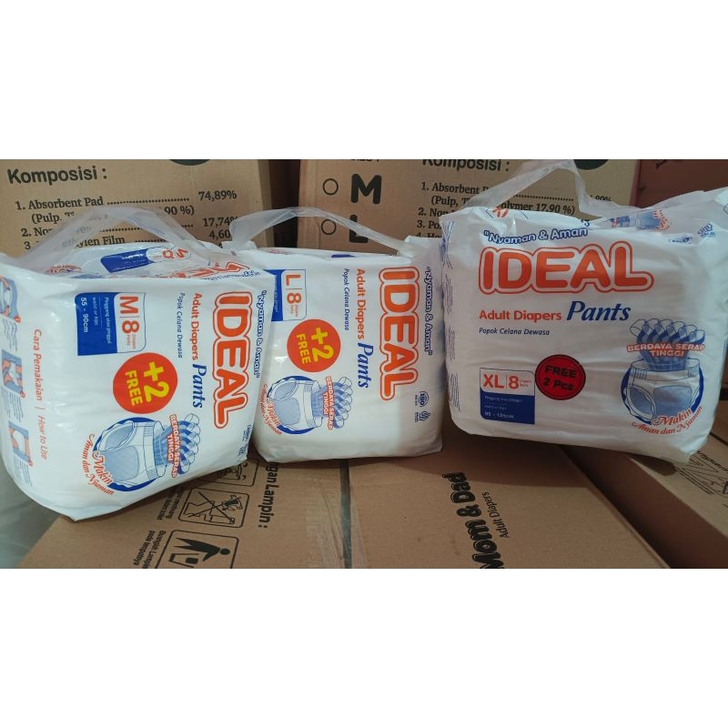 Promo Popok Lansia Celana IDEAL