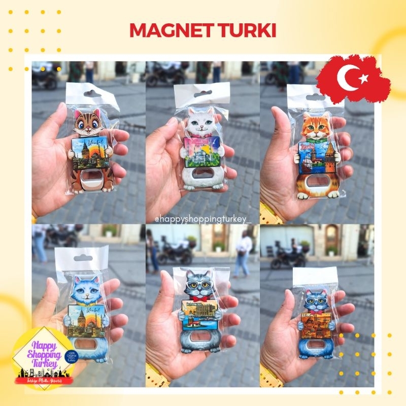 Magnet Kulkas Turki Oleh-Oleh Turki Oleh-Oleh Umroh Oleh-oleh Haji Souvenir Turki