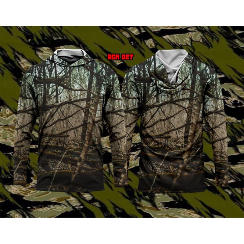 Baju camo berburu / jersey camo berburu / kaos jersey natural camo berburu || RCM-027