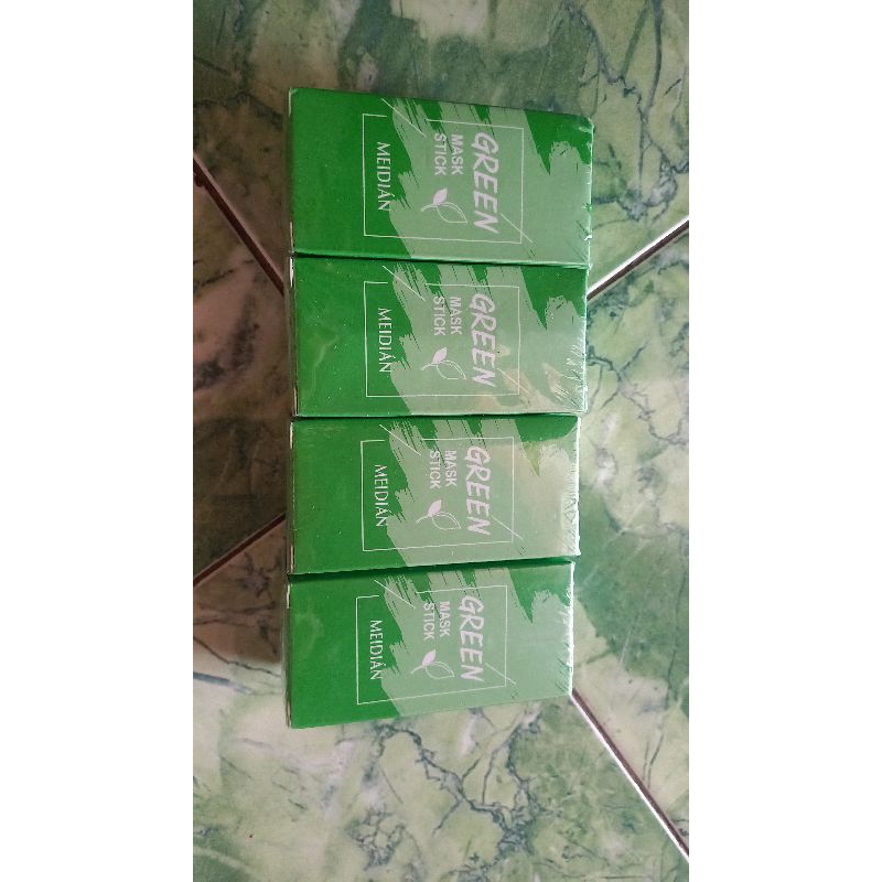 GREEN MASK STICK MEIDIAN / MASKER STICK MEIDIAN