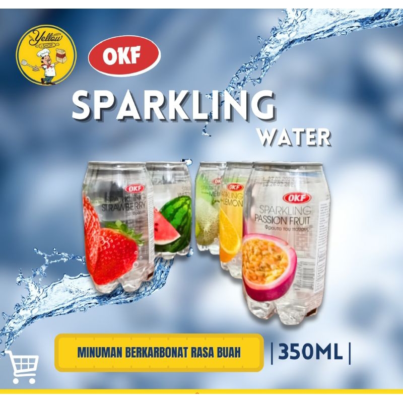 

OKF SPARKLING WATER 350ML|MINUMAN BERKARBONAT