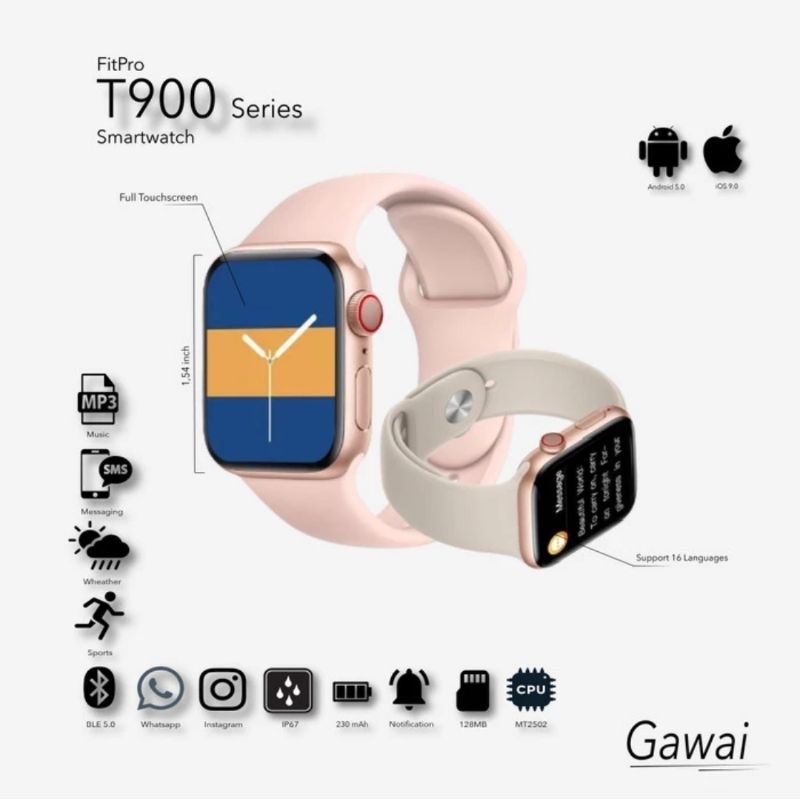 GAWAI Smartwatch T900 Series Smartwatch