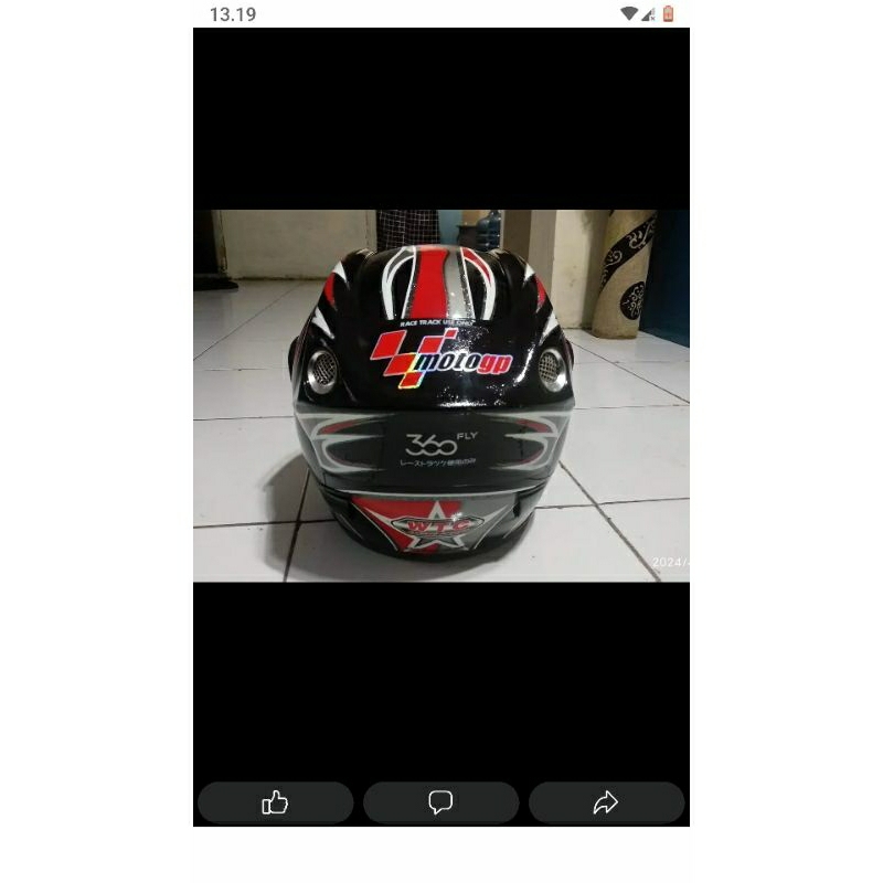 helm wtc fullface Langka