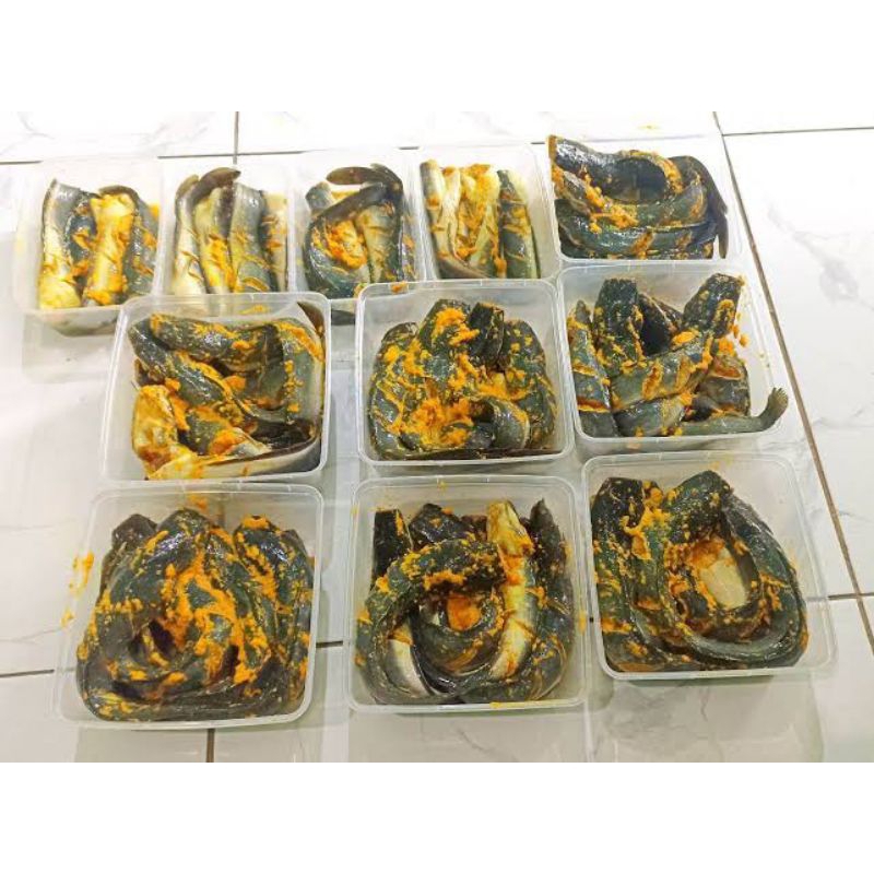 

Lele Bumbu Kuning 1Kg Siap Goreng/Free Sambal