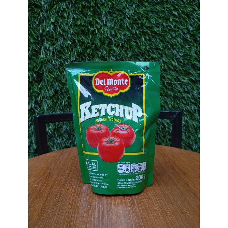 

Del Monte Ketchup Saus Tomat 200gr