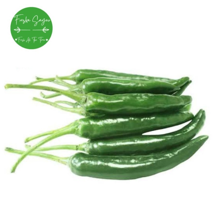 

Cabai Hijau Gede / Cabe Ijo Gede 1 Pack