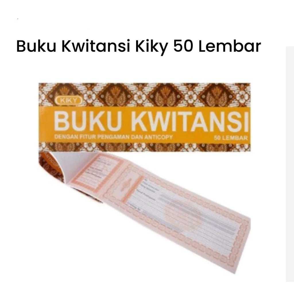 

Buku Kwitansi Tanggung 50 Lembar