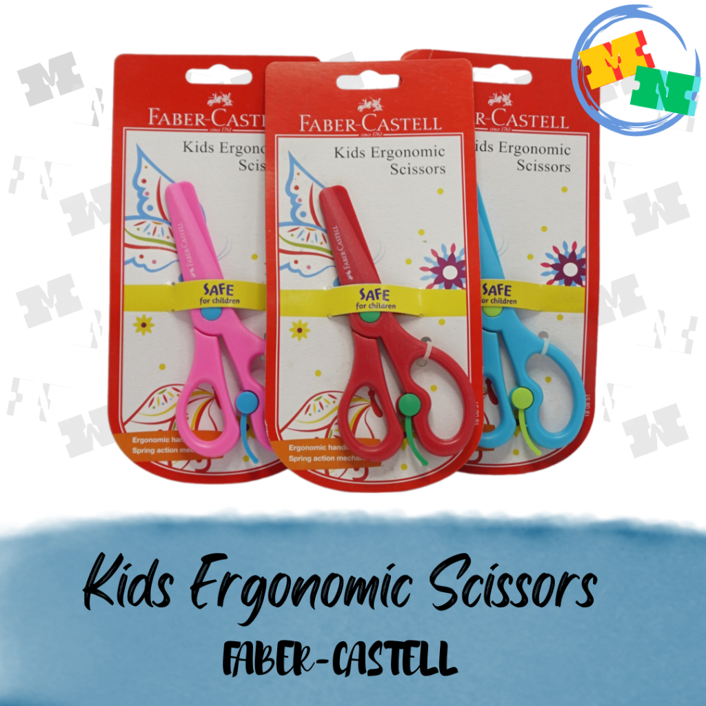 

Gunting anak Faber Castell/Gunting anak Ergonomic FC 180851