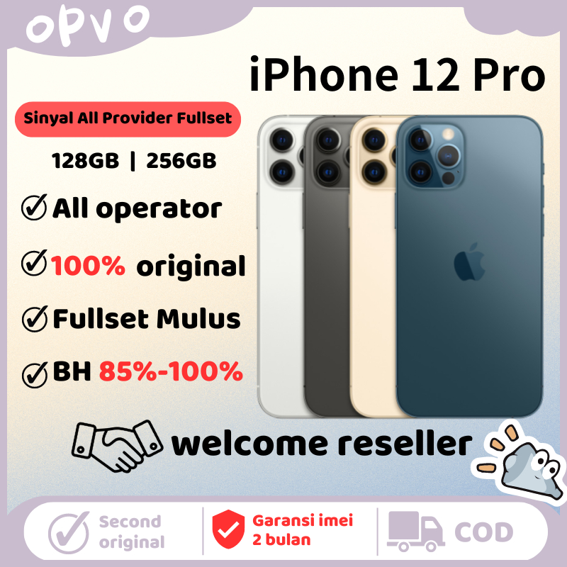 Hp IPHone handphone 12 pro/pro max second
