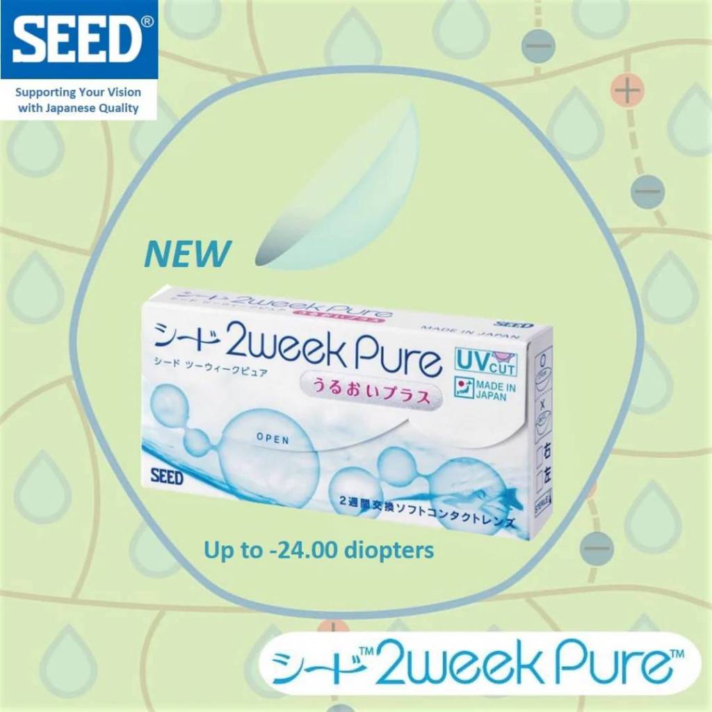 SEED 2 WEEK PURE / Softlens Mingguan / Softlens Bening