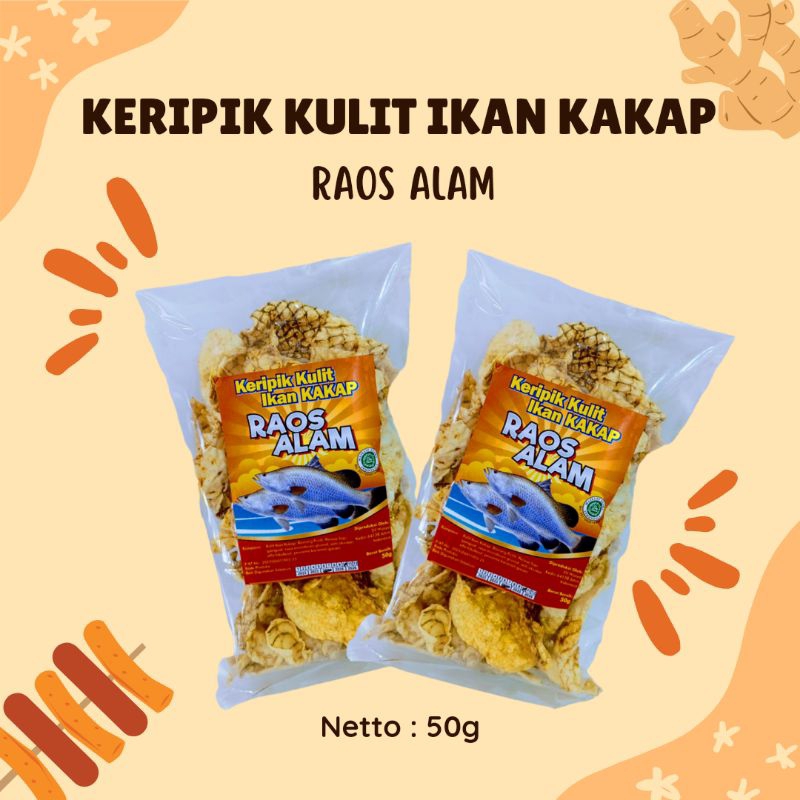 

kripik kulit ikan kakap|Raos alam