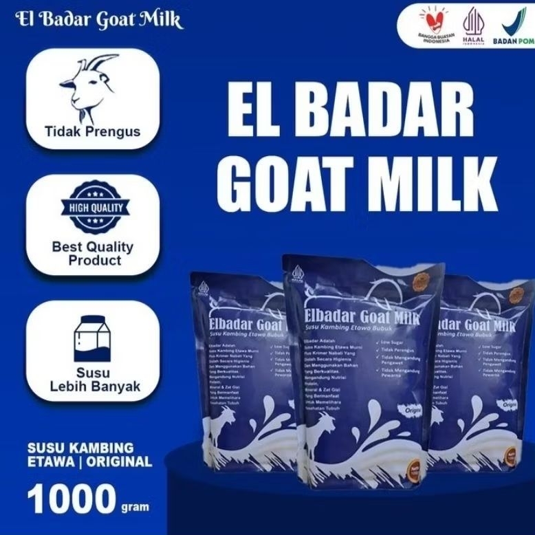 

SUSU KAMBING ETAWA MURNI BUBUK 1 KG DIJAMIN TIDAK BAU PRENGUS