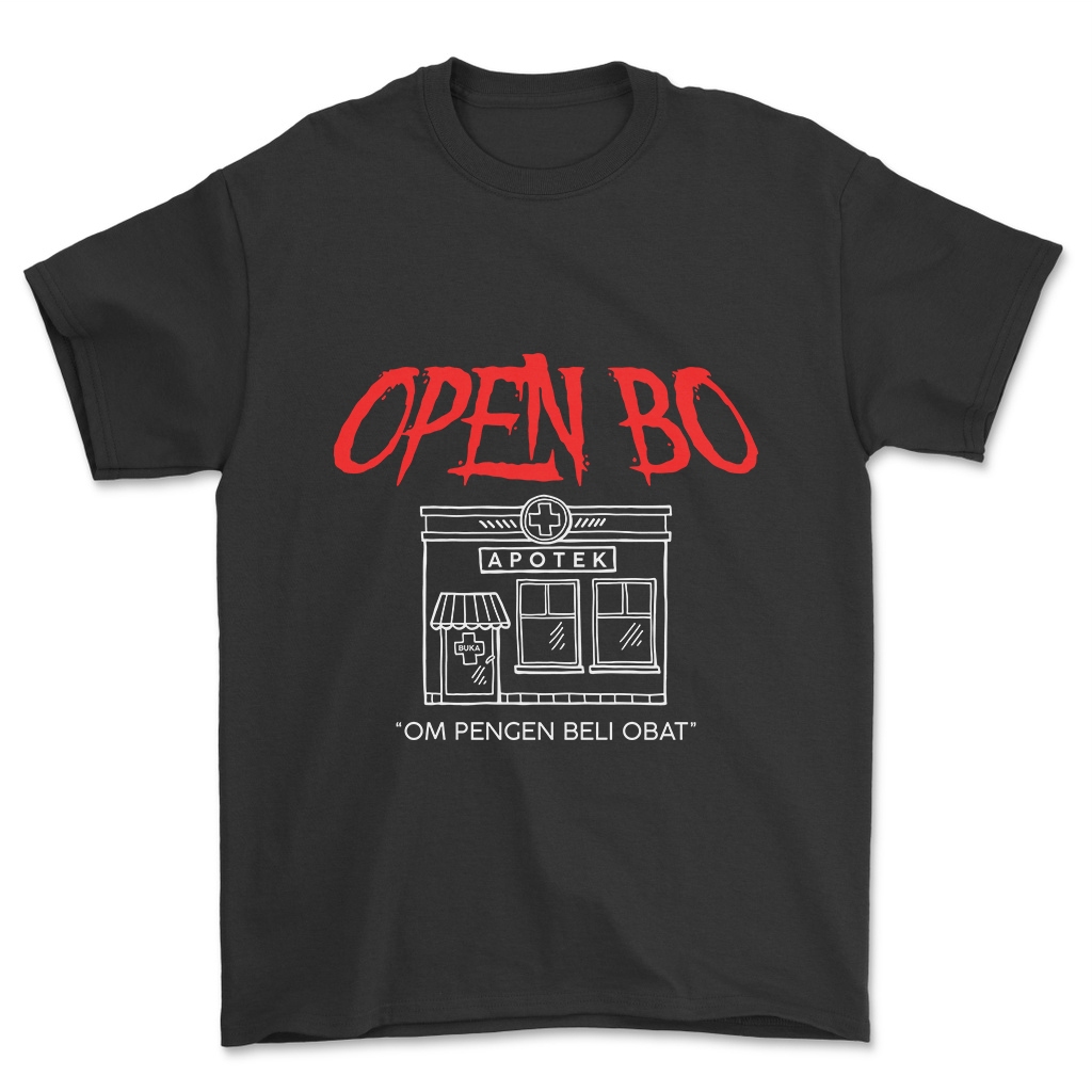 Baju Kaos OPEN BO Om Beli KAOS KAGE