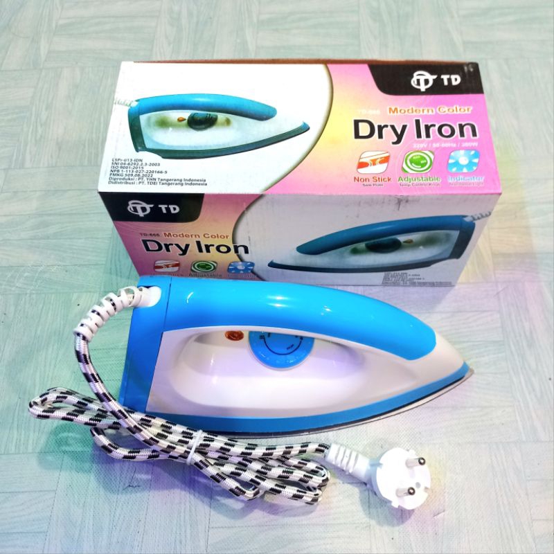 Setrika Dry Iron TD 666 Modern Color