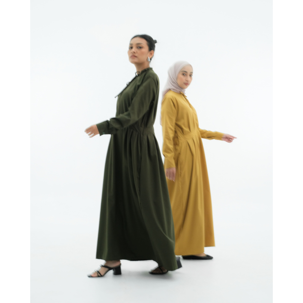 Gamis Muslim Modern ala Korea GENEVE - CHOME