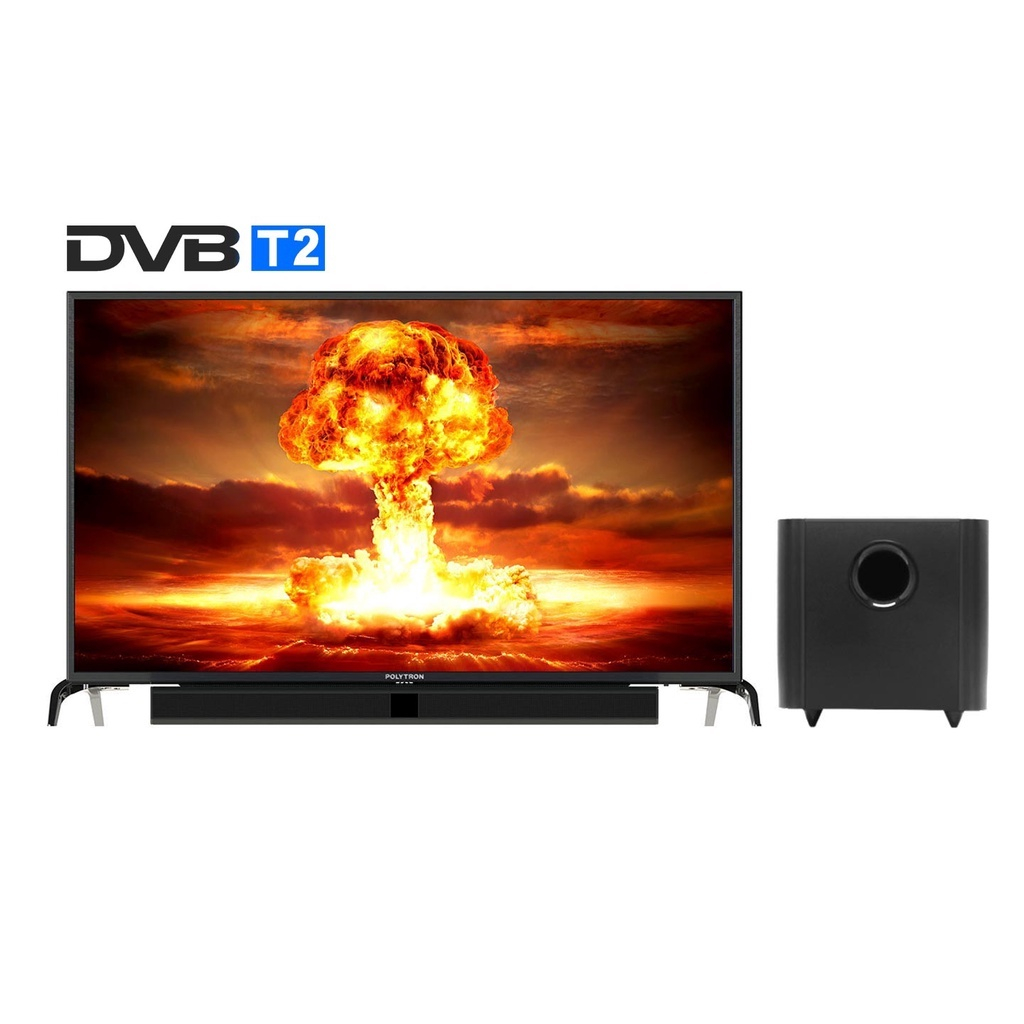 POLYTRON PLD-43BV1558 + SWF-0250LED 43 DIGITAL + USB MOVIE + SOUNDBARWOOFER GARANSI 5 TAHUN (NEW) (k
