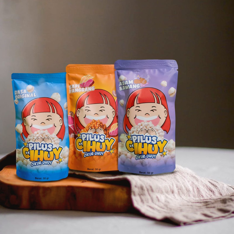 

SNACKMIL|| PILUS CIKUR UHUY ANEKA RASA 50gr