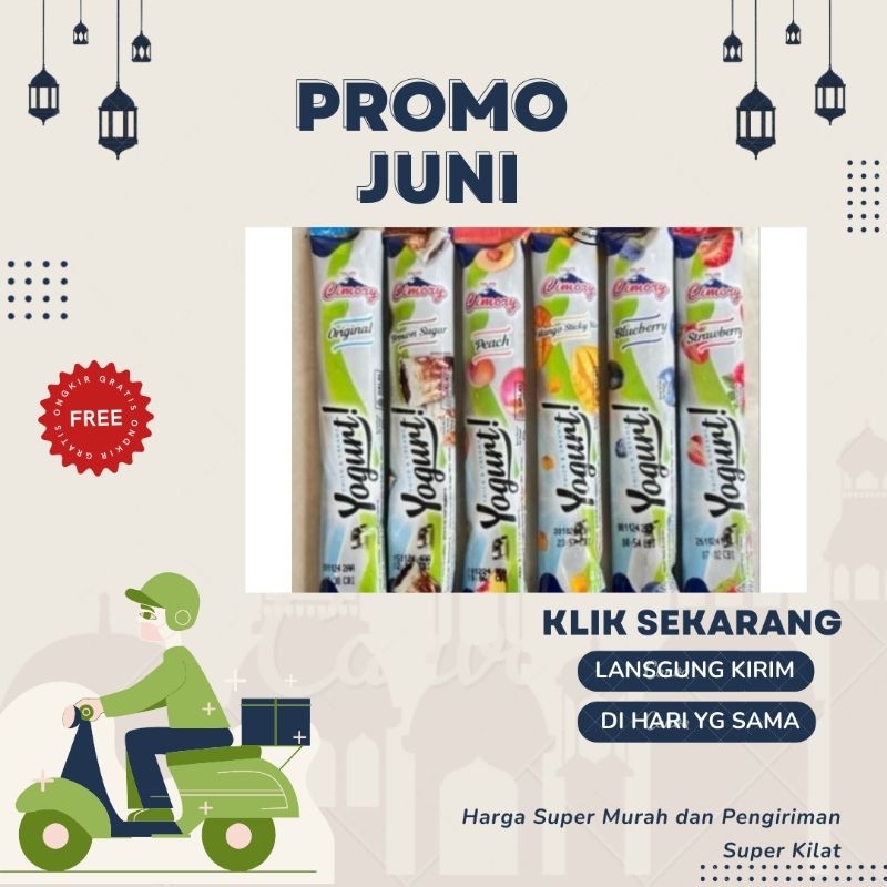 

cimory yogurt stick yoghurt 40 gr cemilan sehat