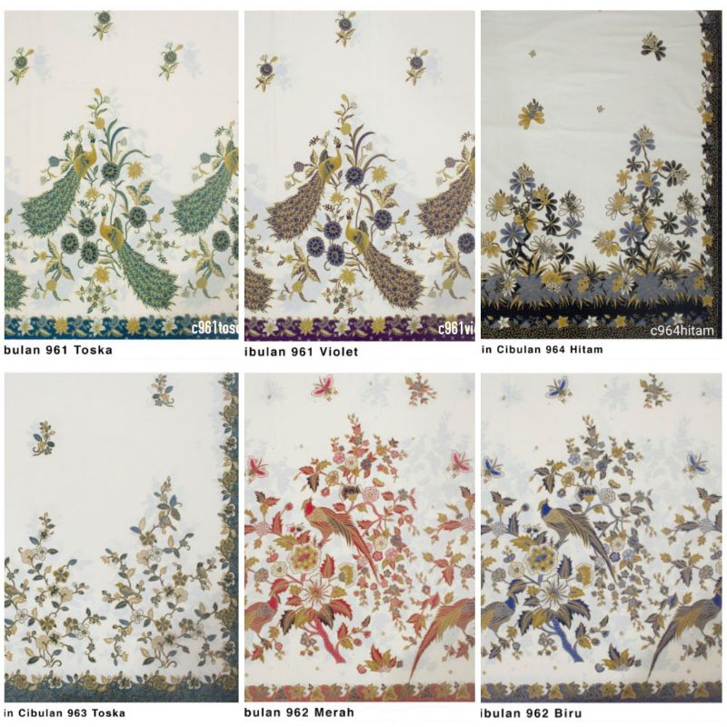 STRPE821 KAIN BATIK MERAK KAIN BATIK BURUNG KAIN BATIK KATUN MOTIF TERBARU KAIN BATIK PRIMIS UNGGUL 