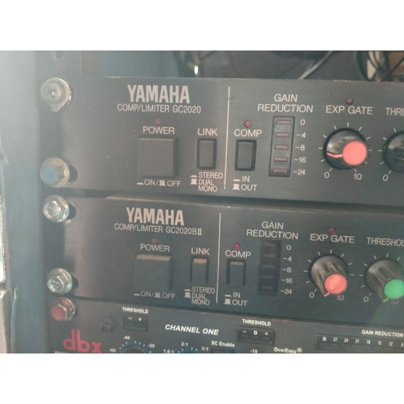 Yamaha GC2020 audio Compressor 2 channel Original Japan
