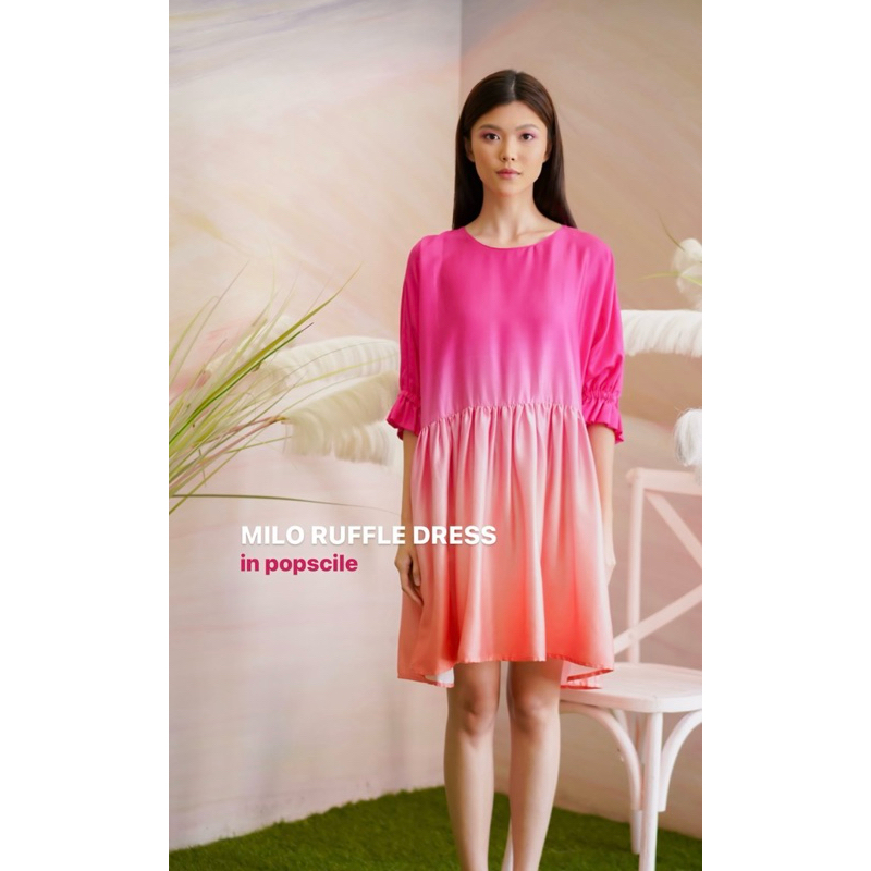 Novere x Mmehuillet Mili Ruffle Dress