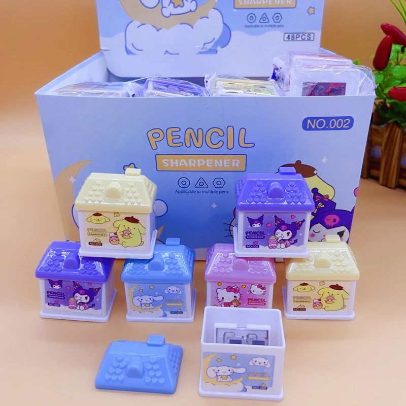 

(Ecer) Rautan Pensil Kuromi Danboo Robot Unicorn 2 Lubang Rautan